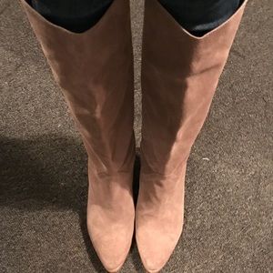 Tan dolce vita boots size 6